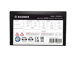 Блок живлення Xilence Performance C+ 650W (XP650R6.2) - мініатюра 6