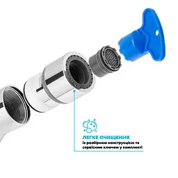 Гігієнічний душ-бідета DROP розбірна дворежимна SHB-DUAL/RND - мініатюра 5