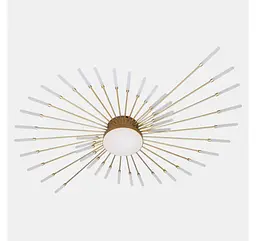 Світлодіодна люстра стельова Artlight 6472/42GD, 23 Вт, сатинове золото - мініатюра 2