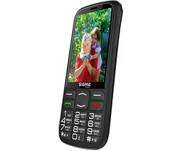 Телефон Sigma Comfort 50 CF211 Optima Type-C чорний (4827798122310) - мініатюра 3