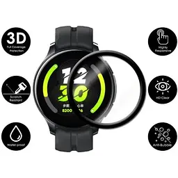 Захисна плівка DK Composite Film box для Realme Watch T1 (black) - мініатюра 4