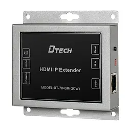 Подовжувач відеосигналу HDMI 150m IP-150 Dtech DT-7043 (QCW) (74-00139) - мініатюра 2