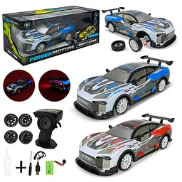 Радіокерована машинка Drift Cars з ефектом пари та підсвічуванням (PM3426-1)