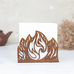 Дерев'яна серветниця VANZA BONFIRE walnut - мініатюра 6