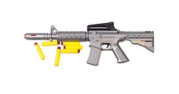 Іграшковий автомат з м'якими кулями M16 PF Golden Gun 910GG Сірий