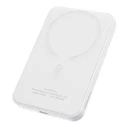 Зовнішній акумулятор - магнітне зарядне Baseus MagSafe Power Bank 5000mAh 20W (PPCXM05) - мініатюра 3