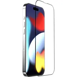 Захисне скло iLera DeLuxe Full Cover Glass для Apple iPhone 15 Pro (iLFCDL15Pr) [92540] - мініатюра 2