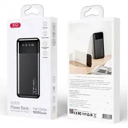 Портативна батарея XO PR191 10000mAh 20W fast charging чорна PR191 - мініатюра 2