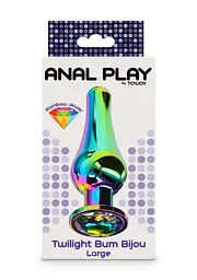 Toy Joy Large Twilight Bum Bijou - Анальна пробка Toy Joy 10275 97077 - мініатюра 5
