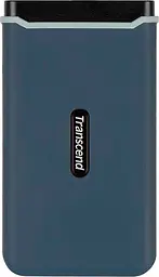 Зовнішній SSD накопичувач Transcend ESD370C 1 TB Navy Blue [TS1TESD370C] [77303] - мініатюра 3