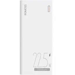 Power Bank Romoss 20000mAh 22.5W Sense 6 (PPH80-611-1121H) white UA - мініатюра 1
