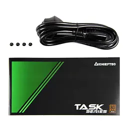 Блок живлення Chieftec Task-Series 500W 80+ Bronze (TPS-500S) Black - мініатюра 4