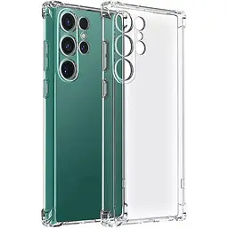 Чохол GETMAN Ease logo Full Camera для Samsung Galaxy S24 Ultra Transparent [117310]