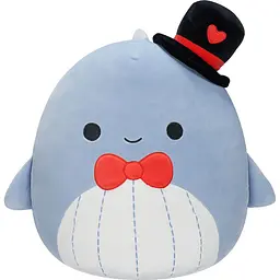 Мягкая игрушка Squishmallows Синий Кит Самир 13 см (SQVA00806)