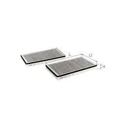 Фільтр салону ALPHA FILTER AF5097a-2
