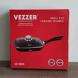 Пательня гриль Vezzer квадратна 28 см (VZ8053) - мініатюра 6