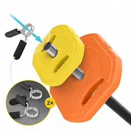 Штанга для фітнесу 4FIZJO Fitness Pump 20 кг (P-5907739315656) - мініатюра 10
