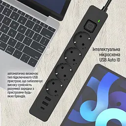 Мережевий фільтр-подовжувач СolorWay CW-CHE432PDB - мініатюра 7