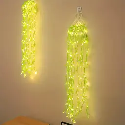 Гірлянда Роса з LED-підсвічуванням Зелена Верба ​​2, Тепле світло SF-56 - мініатюра 3