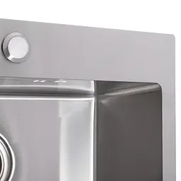 Кухонна мийка Mixxus MX5843-200x1.0-Satin MX0575, Нержавіюча сталь - мініатюра 2