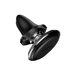 Універсальний автотримач Baseus Magnetic Car Mount Phone Holder with Cable Clip Air Vent Version Cluster Black (C40141201113-00) - мініатюра 3