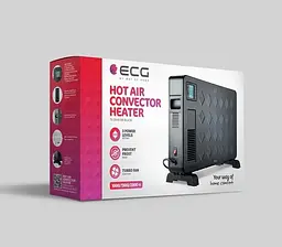 Конвектор ECG TK 2040 DR Black - мініатюра 4