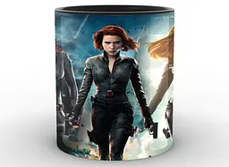 Кружка GeekLand Чорна вдова Black Widow Чорна Вдова три образи BW.02.008 - мініатюра 8