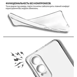 Чохол до мобільного телефона BeCover OnePlus Nord CE 4 Lite Transparancy (715060) - мініатюра 5