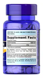 Мелатонін Puritan's Pride Melatonin 5 mg 120 таблеток - мініатюра 2