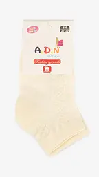 Шкарпетки для дівчинки ADN Kids 1307/1 110-116 см Молочний (2000999226946) - мініатюра 3