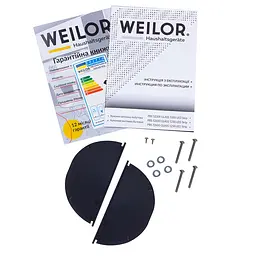 Витяжка повновбудована WEILOR PBS 72650 GLASS BG 1250 LED Strip - мініатюра 10