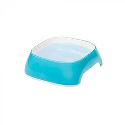 Миска Ferplast Glam Extra Small для собак і котів, 13×12×3,5 см, з нековзною основою, червоний