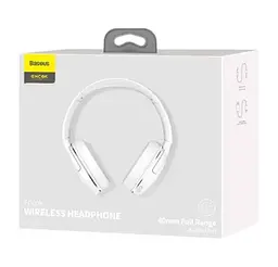 Навушники Bluetooth Baseus Encok Wireless headphone D02 Pro White - мініатюра 4