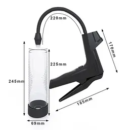 Вакуумна помпа - Manual Pump with digital display - мініатюра 7