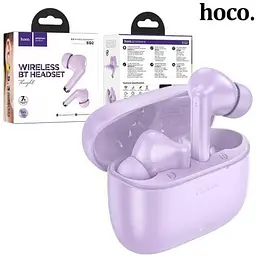 Бездротові навушники Hoco EQ2 Thought з дисплеєм до 7 годин фіолетові 6931474798541 - мініатюра 5