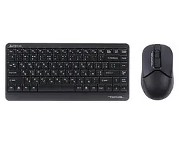 Комплект бездротовий A4tech Fstyler FG1112, Black, клавіатура+міша