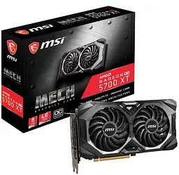 Відеокарта MSI AMD Radeon RX 5700 XT MECH OC (Radeon RX 5700 XT MECH OC) (GDDR6, 256 bit, PCI-E v4.0 x16) Б/в - мініатюра 5
