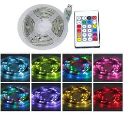 Розумна гірлянда Sun Lamp стрічка 100 LED 10 метрів USB-пульт дистанційного керування ip65 додаток - мініатюра 7