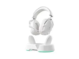 Наушники с микрофоном MCHOSE V9 Turbo Wireless Ice White (HW-V9-11) - миниатюра 2