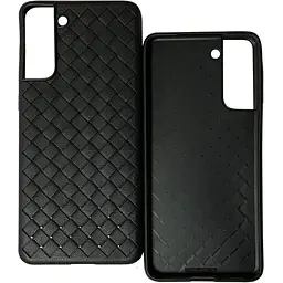 Чохол Primo BV Weaving для смартфона Samsung Galaxy S21 Plus (SMG996) Black - мініатюра 2