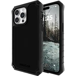 Протиударний чохол Pelican Ambassador MagSafe аналог OtterBox Defender для iPhone 15 Pro (6.1") Black