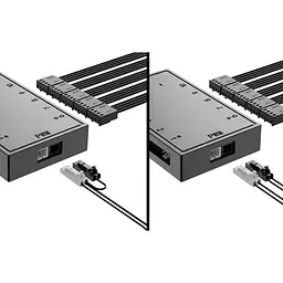 Хаб для вентиляторів ID-Cooling FH-10 PWM - мініатюра 3