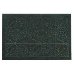 Килимок придверний Eco Fabric Листя без кромки смарагд 40 х 60 см (4060-010) - мініатюра 3