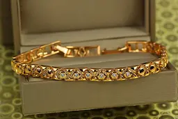 Браслет Xuping Jewelry важливий момент 17 см 6 мм золотистий