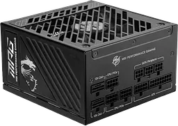 Блок живлення MSI MPG A1250GS PCIE5 1250W 80+ Gold - мініатюра 2