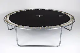 Батут Hop-Sport 14ft (427см) зелений із зовнішньою сіткою - мініатюра 5