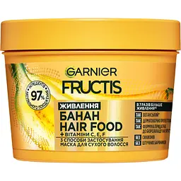 Маска Garnier Fructis Hair Food Banana для дуже сухого волосся 400 мл