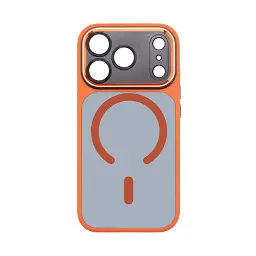 Чехол ArmorStandart Unit-C MagCase SE для Apple iPhone 17 Pro Orange Black