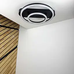 Світильник LED smart KENZO-R+пульт 85W 3000-5000K IP20 круг чорний Violux ( 220665 ) - мініатюра 2