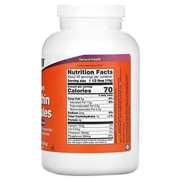 Натуральна добавка Now Lecithin Granules 454 г - мініатюра 2